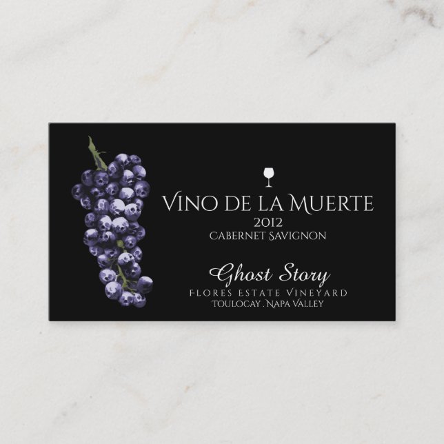 vino de la muerte loyalty (Front)