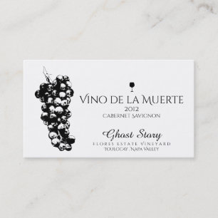 vino de la muerte punch loyalty card