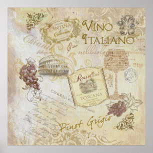 Vino Italiano Poster