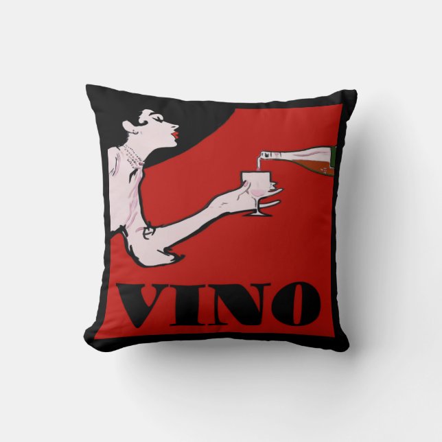 Vino Lady Cushion (Front)
