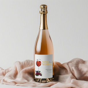 Vinow before vows WIne Tasting bridal shower Label