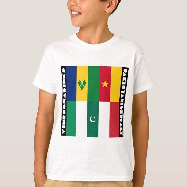 Vinroonadines and Pakistanigerialy T-Shirt (Front)