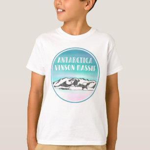 Vinson Massif Antarctica Mountain T-Shirt