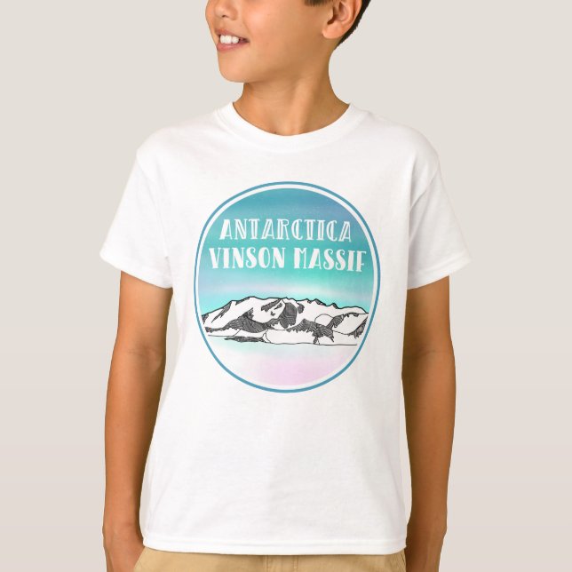 Vinson Massif Antarctica Mountain T-Shirt (Front)