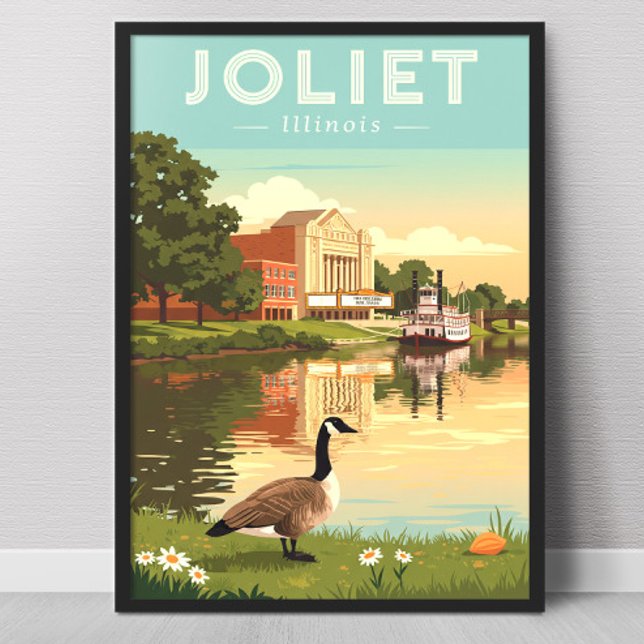 Vintaeg Joliet Illinois Poster (Creator Uploaded)