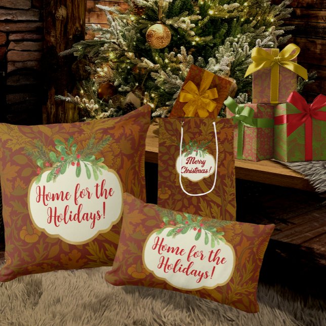 Vintag Classic William Morris Holiday Personalised Cushion (Creator Uploaded)