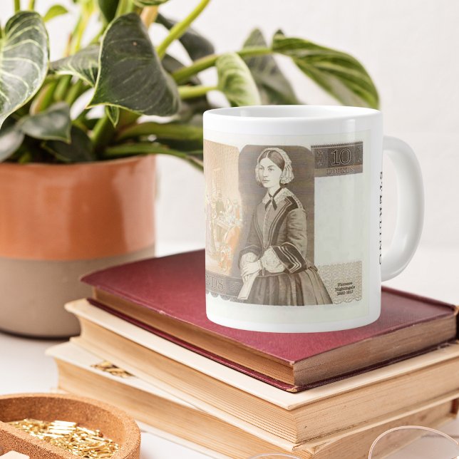 Vintage £10 Note Mug – Queen Elizabeth II (Creator Uploaded)