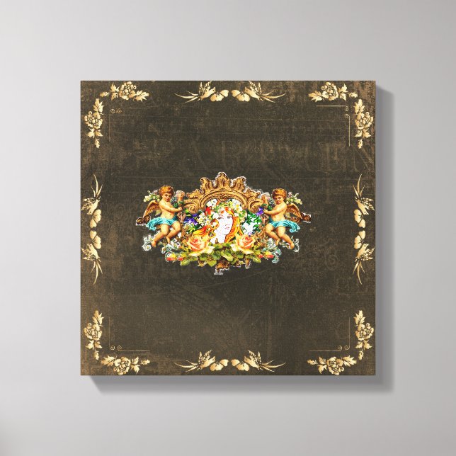 Vintage 114 canvas print (Front)