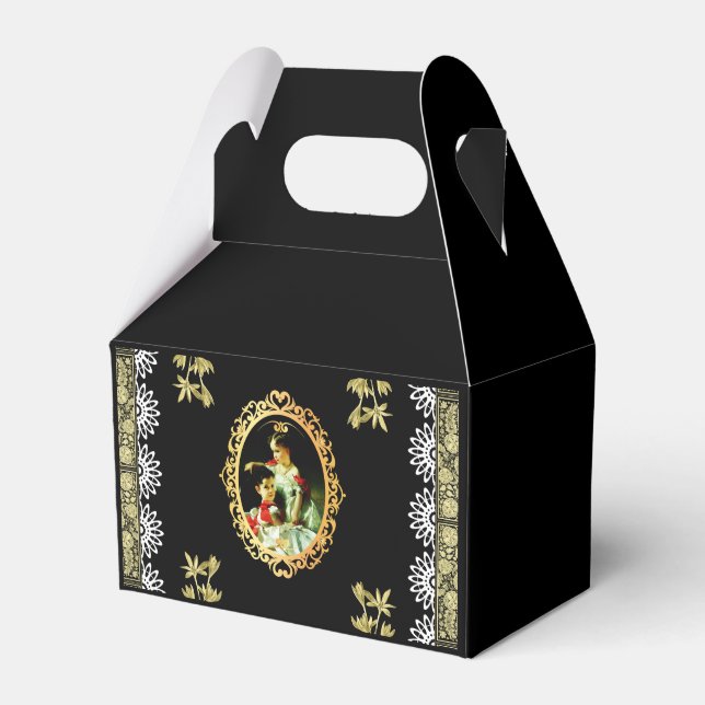 Vintage 115 favour box (Front Side)