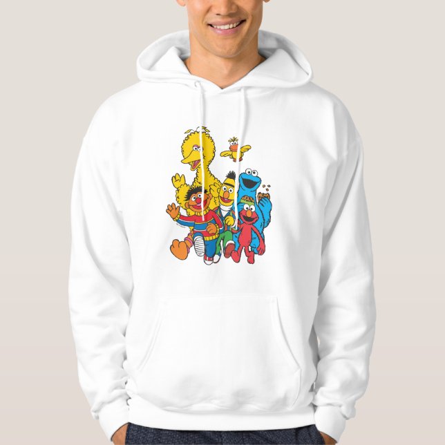Vintage 123 Sesame Street 2 Hoodie (Front)