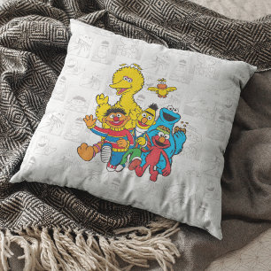Vintage 123 Sesame Street Cushion