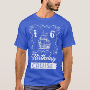 Vintage 16th Birthday Cruise T-Shirt