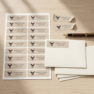 Vintage 1776 4th of July Patriotic Return