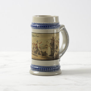 Vintage 1780 "A Highland Dance" by David Allan Beer Stein