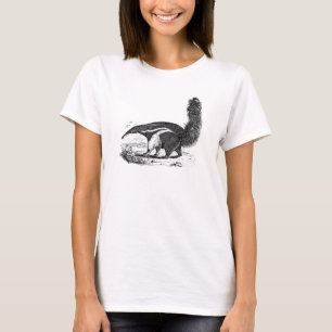Vintage 1800s Aardvark Retro Ant Eater Template T-Shirt