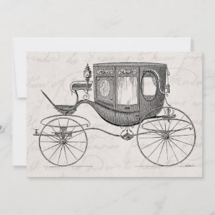 Vintage 1800s Carriage Horse Drawn Antique Buggy