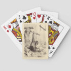 Vintage 1800s Chimpanzee Rabbit Monkey Bunny Chimp