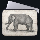 Vintage 1800s Elephant Illustration - Elephants Laptop Sleeve<br><div class="desc">Customised Laptop Sleeve Neoprene 13" - Custom Sleeves. Personalise with your own name, pattern, design, quote, monogram, or photograph. Use our cool templates, artwork, photos, graphics, and illustrations, then add names, text, quotes, and monograms to create your own laptop cover. Click the "Customise it!" button to make it personalised or...</div>