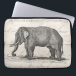 Vintage 1800s Elephant Illustration - Elephants Laptop Sleeve<br><div class="desc">Customised Laptop Sleeve Neoprene 13" - Custom Sleeves. Personalise with your own name, pattern, design, quote, monogram, or photograph. Use our cool templates, artwork, photos, graphics, and illustrations, then add names, text, quotes, and monograms to create your own laptop cover. Click the "Customise it!" button to make it personalised or...</div>