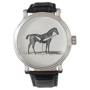 Vintage 1800s English Race Horse - Racing Horses Watch