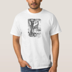 Vintage 1800s Giraffes African Giraffe Template T-Shirt