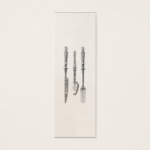 Vintage 1800s Knife Fork Spoon Knives Old Cutlery