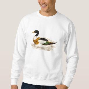 Vintage 1800s Old Drake Duck Illustration - Ducks Sweatshirt