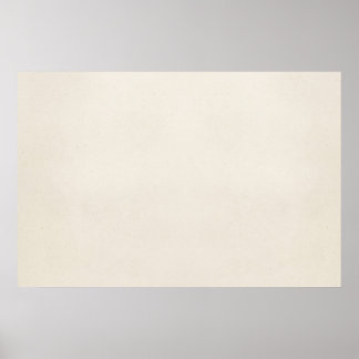 Vintage 1817 Parchment Paper Template Blank Poster