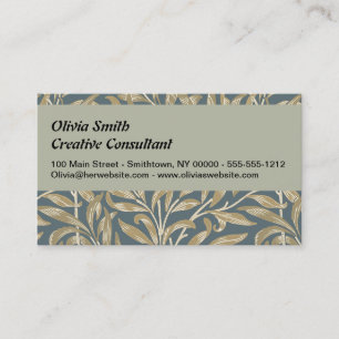 Vintage 1844 Victorian Wedding Illustration Business Card