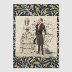 Vintage 1844 Victorian Wedding marriage Artwork
