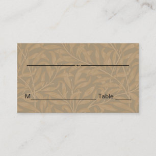 Vintage 1844 Victorian Wedding marriage Artwork Place Card