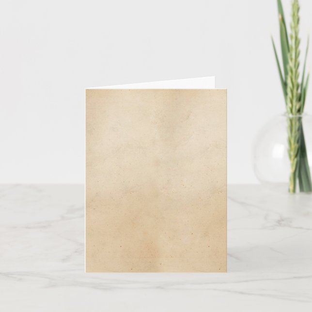 Vintage 1850 Parchment Paper Template Blank (Front)