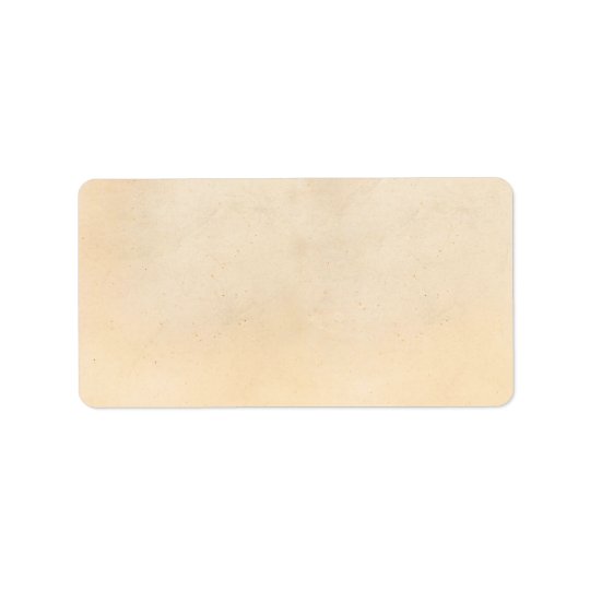 Vintage 1850 Parchment Paper Template Blank Address Label