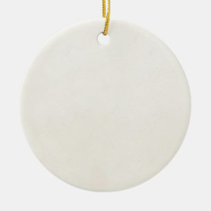 Vintage 1850s Antique Paper Template Blank Ceramic Tree Decoration