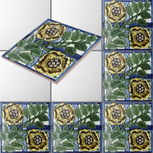 Vintage 1888 Rose Trellis by William De Morgan Tile
