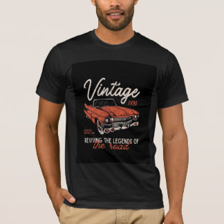 Vintage 1890 Classic Car – Retro Automotive T-Shirt