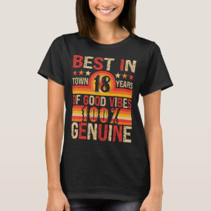 Vintage 18th Birthday Apparel Womens Mens 18th Bi T-Shirt