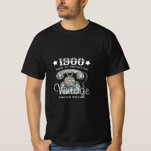 Vintage 1900 Rotary old home phone birthday gift T T-Shirt