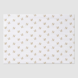 Vintage 1900s Flying French Honeybees Tissue Paper