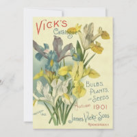 Vintage 1901 Vick's Seed & Plant Catalogue
