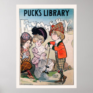 Vintage 1902 Golf Print