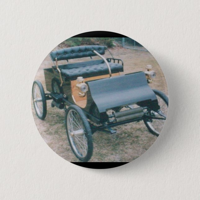 vintage 1903 car button (Front)