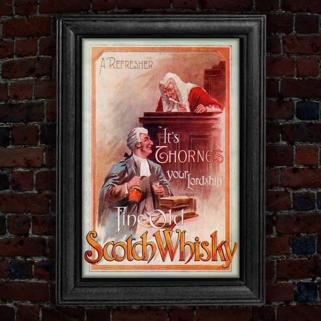 Vintage 1904 Scotch Whisky Advertisement  Poster (Creator Uploaded)