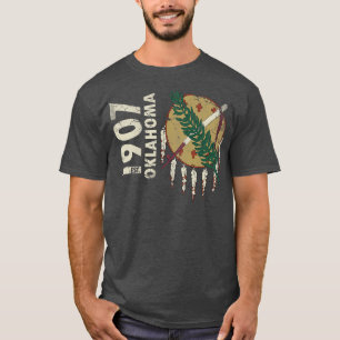Vintage 1907 Oklahoma State Flag T-Shirt