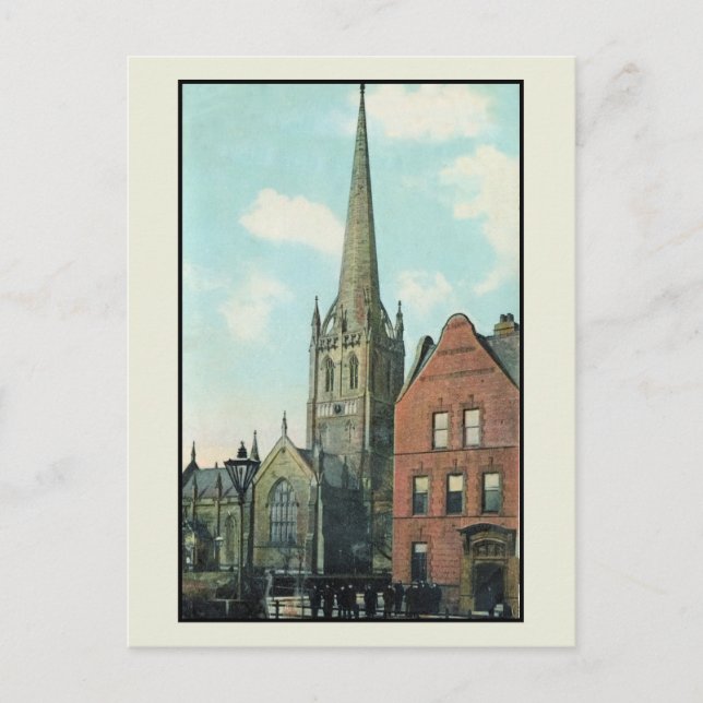 Vintage 1910 Parish Church Goole Postcard (Front)