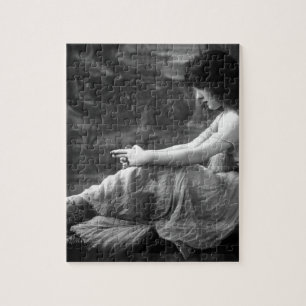Vintage 1913 Evelyn Nesbit Jigsaw Puzzle