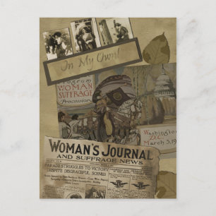 Vintage 1913 Women's Suffrage Postcard