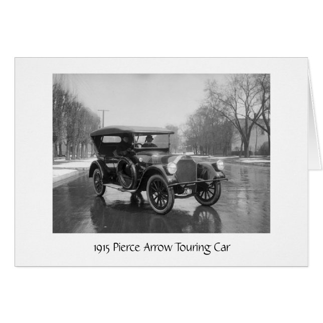 Vintage 1915 Pierce Arrow Automobile, (Front Horizontal)