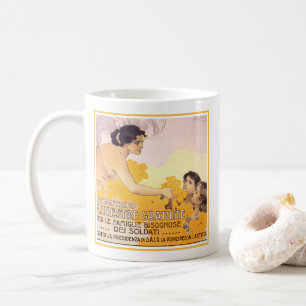 Vintage 1917 Italian Poster Coffee Mug
