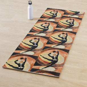 Vintage 1920 In Vaudeville Dancer Charles Demuth Yoga Mat